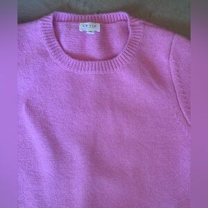 BNWT LE' LIS PINK SS SWEATER MIX, MATCH & LOVE WITH ALL YOUR FAVORITE BOTTOMS